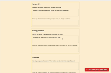 Guided questions